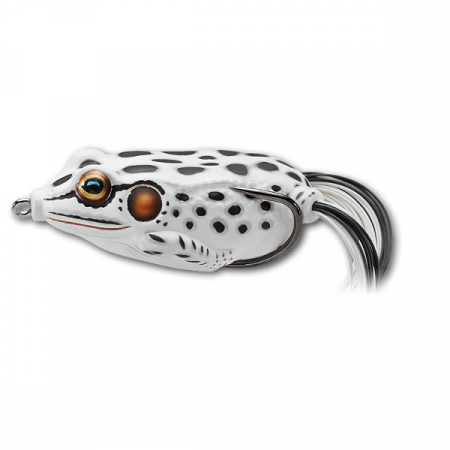 SPORTURI - BROASCA LIVE TARGET HOLLOW BODY FROG WALKING BAIT 5,5CM/18G 516 ALBINO/WHITE