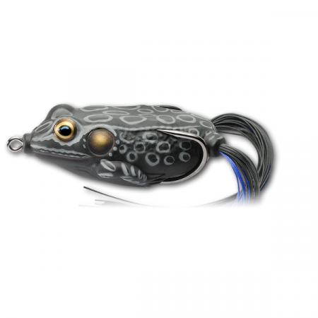 SPORTURI - BROASCA LIVE TARGET HOLLOW BODY FROG WALKING BAIT 6,5CM/21G 517 BLACK/BLACK