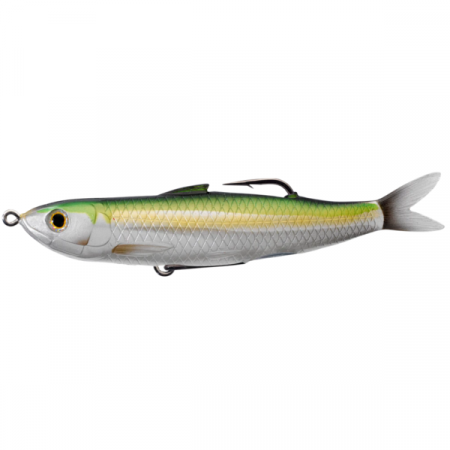 PESCUIT - SWIMBAIT LIVE TARGET HOLLOW BODY SHINER WALKING BAIT 11,5CM/14G METALLIC LEMON LIME