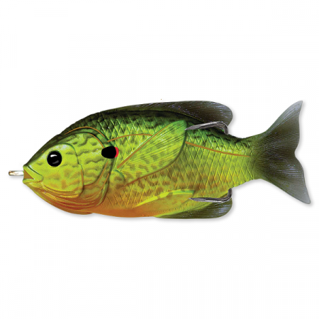 SPORTURI - SWIMBAIT LIVE TARGET HOLLOW BODY SUNFISH WALKING BAIT 9CM/18G FLOATING FLORESCENT/PUMP