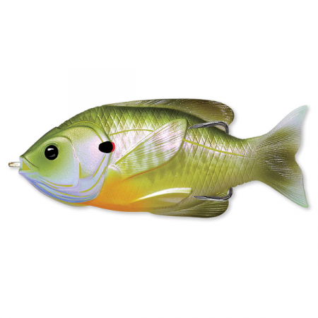 SPORTURI - SWIMBAIT LIVE TARGET HOLLOW BODY SUNFISH WALKING BAIT 9CM/18G FLOATING NATURAL/GREEN/BLUEGILL