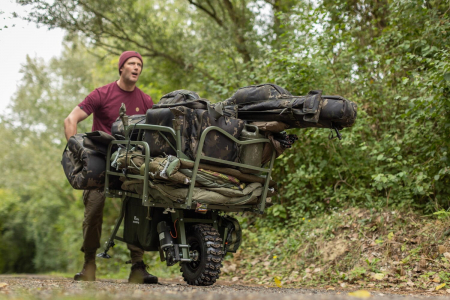 HUSA KORDA COMPAC 5 ROD HOLDALL CAMO, PENTRU 5 LANSETE CU 5 MULINETE [4]