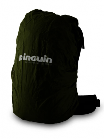Husa ploaie rucsac Pinguin L 55-75 litri, neagra [0]