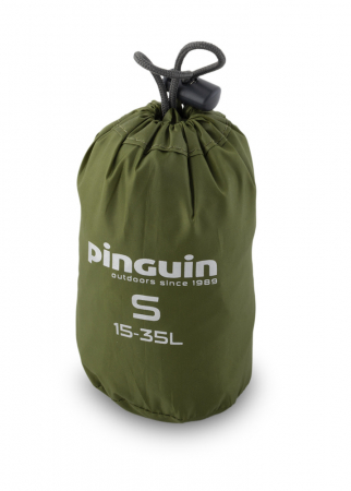 Husa ploaie rucsac Pinguin S 15-35 litri, kaki [2]