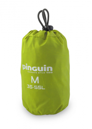 Husa ploaie rucsac Pinguin M 35-55 litri, verde [1]