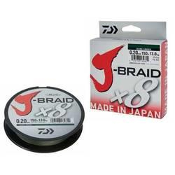 Fire pescuit rapitori - FIR TEXTIL DAIWA J-BRAID X8 VERDE 020MM/13KG/150M