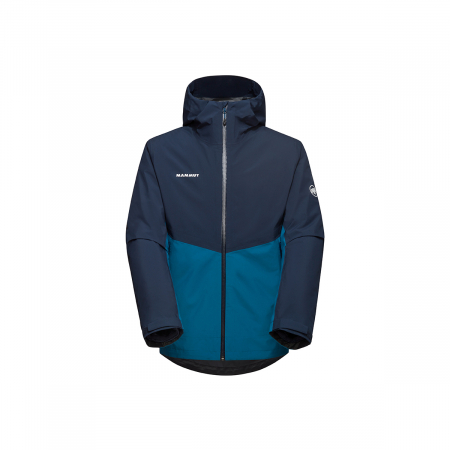 Geci & jachete - Jacheta barbati Mammut Alto Light 3 IN 1 HS hooded deep ice marine