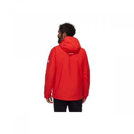 Jacheta barbati Mammut Alto Light 3 IN 1 HS hooded red black [4]