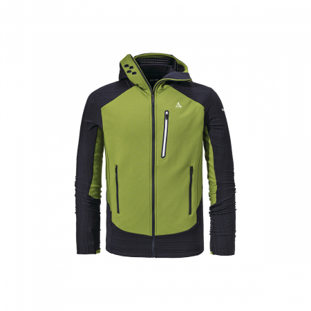 Hanorace, pulovere, bluze - Jacheta fleece barbati Schoffel Rotbach hoody calla green