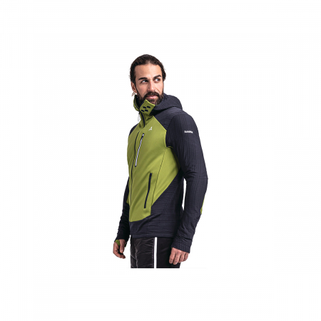 Jacheta fleece barbati Schoffel Rotbach hoody calla green [2]