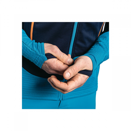 Jacheta fleece barbati Schoffel Rotbach hoody directoire blue [4]