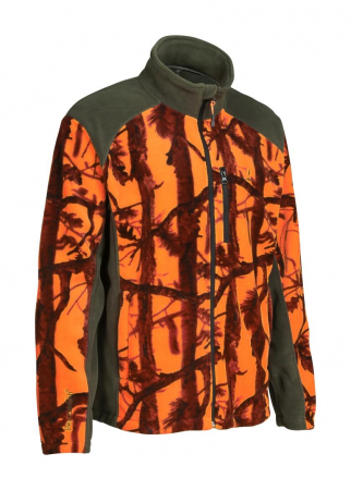 Hanorace, pulovere, bluze - BLUZA FLEECE TREESCO CHASSE GHOST CAMO
