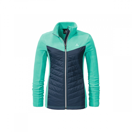 Geci & jachete - Jacheta fleece dama Schoffel Parsenn spectra green