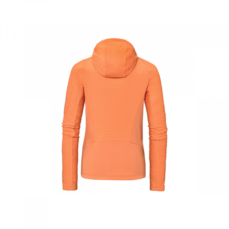 Jacheta fleece dama Shoffel Rotbach hoody melon [1]