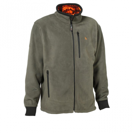 Pulovere vanatoare - BLUZA FLEECE CU 2 FETE VERNEY CARRON