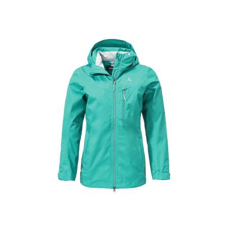 Geci & jachete - Jacheta impermeabila dama Schoffel Stanzach zip in spectra green