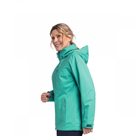 Jacheta impermeabila dama Schoffel Stanzach zip in spectra green [3]