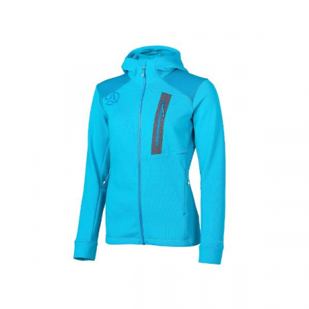 IMBRACAMINTE - Jacheta dama Ternua Karasan hood fresh ocean