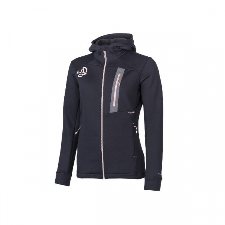 Geci & jachete - Jacheta dama Ternua Karasan hood black pastel cerise