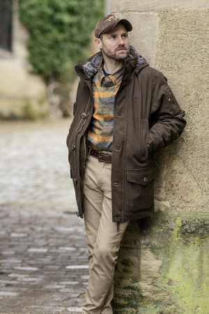 Jacheta parka barbati Blaser Pamir Argali dark brown, impermeabila [14]
