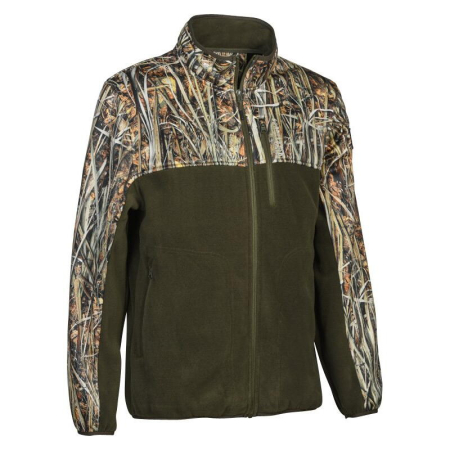 SPORTURI - Jacheta fleece Percussion Waterfall ghost camo