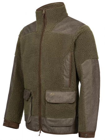 JACHETA BLASER SHERPA FLEECE DARK BROWN [2]