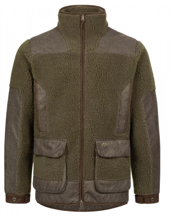 Geci vanatoare - Jacheta Blaser sherpa fleece dark olive