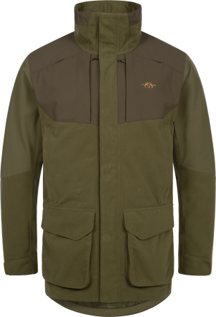 Geci vanatoare - Jacheta impermeabila barbati Blaser Silence 2L dark olive - dark brown