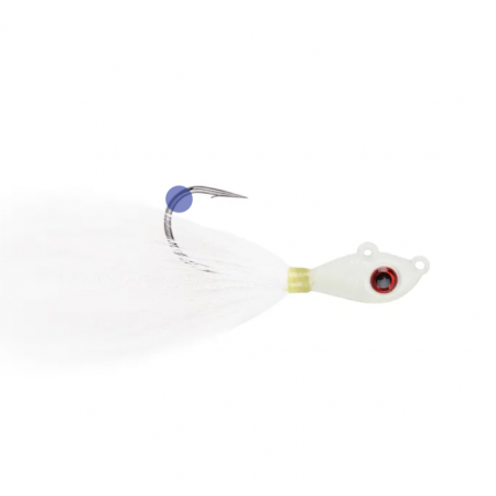Buzzbaits & chatterbaits - JIG MUSTAD BIG EYE BUCKTAIL GREEN GLOW/WHITE GLOW, NR 4/0, 14 GRAME