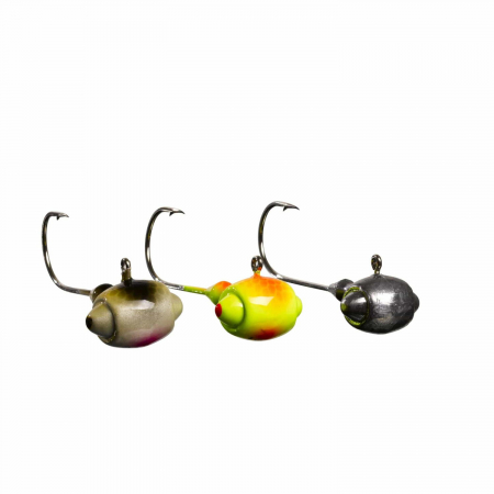 JIG GUNKI G.FOOT ORANGE/FL.YELLOW NR 3/0, 7G, 3 BUC / PLIC [1]