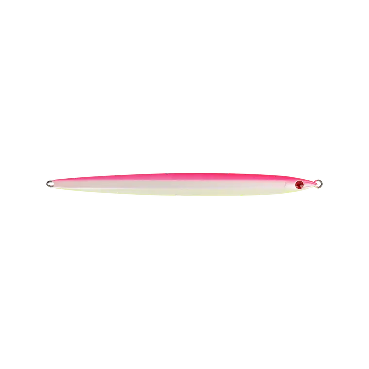 Pilkere - Pilker Mustad Mezashi slim glow pink 80 g, 16 cm