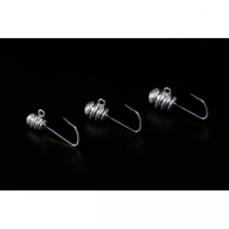 MICROJIG JACKALL TIDE RING HEAD 0,8 GRAME, 5 BUC / PLIC [3]