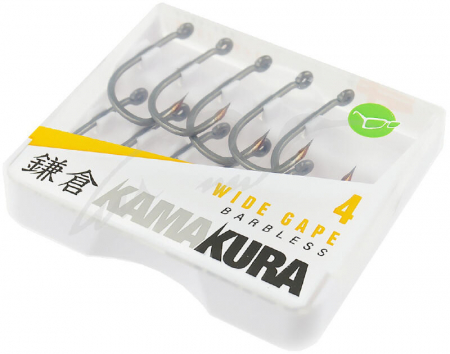 CARLIGE KORDA KAMAKURA WIDE GAPE BARBLESS NR.5, 10 BUC / PLIC [4]