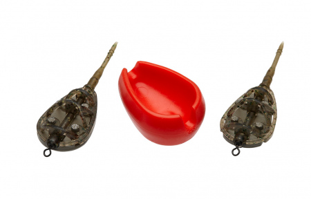 Cosulete pescuit feeder - KIT FEEDER DAM DETEK METHOD 50+80G L 2+1BUC