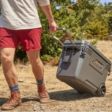 Lada frigorifica pasiva Coleman Convoy 62 litri gri 73 x 38 x 47 cm [2]