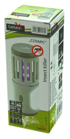 Lampa LED reincarcabila cu aparat anti-insecte cu UV Cattara Cosmic [5]