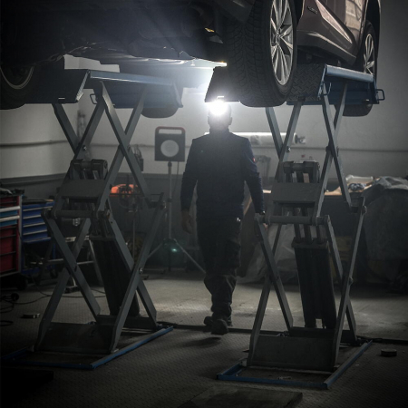 LANTERNA FRONTALA LED LENSER HF4R WORK 500 LUMENI, REINCARCABILA [4]