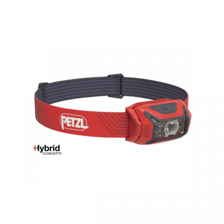 CAMPING & DRUMETII - Lanterna frontala Petzl Actik red