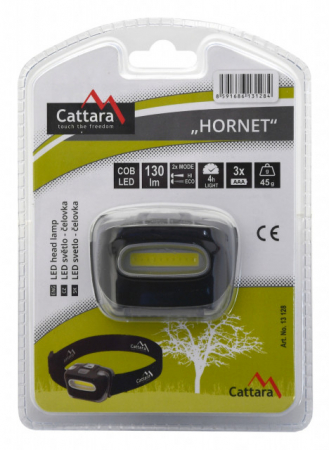 Lanterna frontala LED 130 lm Hornet Cattara [5]