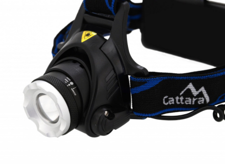 Lanterna frontala LED 570 lm Zoom Cattara [1]