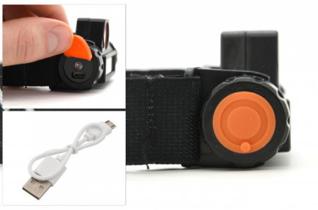 Lanterna frontala reincarcabila 120 lm Cattara [4]