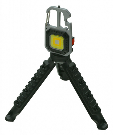 CAMPING & DRUMETII - Lanterna multifunctionala LED 600 lm Cob cu tripod pliabil Cattara