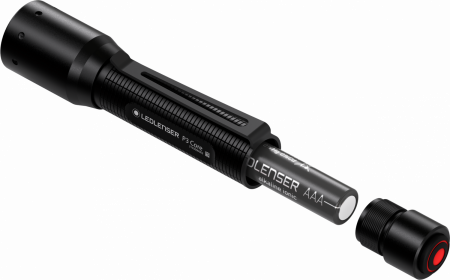 LANTERNA LED LENSER P3 CORE BLACK 90 LUMENI [1]