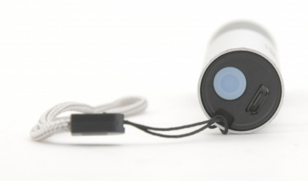 Lanterna reincarcabila LED 120 lm Zoom Silver Cattara [3]