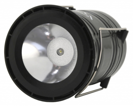 Lanterna retractabila Cattara LED 60 lumeni, reincarcabila, cu panou solar si powerbank [5]