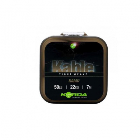 Fire crap - FIR INAINTAS KORDA LEAD CORE TIGHT WEAVE KAMO 7 M / ROLA
