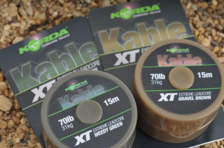 FIR INAINTAS KORDA LEADCORE XT 70 LBS, 15 M / ROLA [0]
