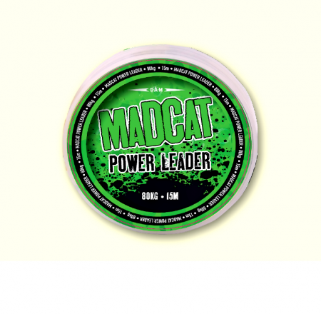 Fire textile pescuit rapitori - LEADER MADCAT POWER 15M/1,30MM/130KG BROWN