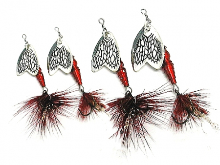 Rotative - ROTATIVA MEPPS THUNDER BUG ROSU, NR 0, 2,5 GRAME