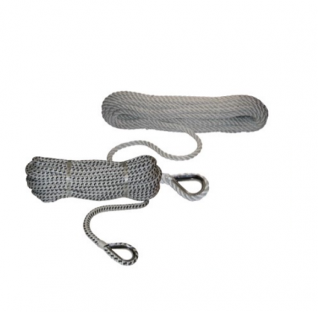 Barci pescuit & accesorii - SFOARA PENTRU ANCORA ALLROUNDMARIN, DIEMTRU 8 MM, LUNGIME 20 M